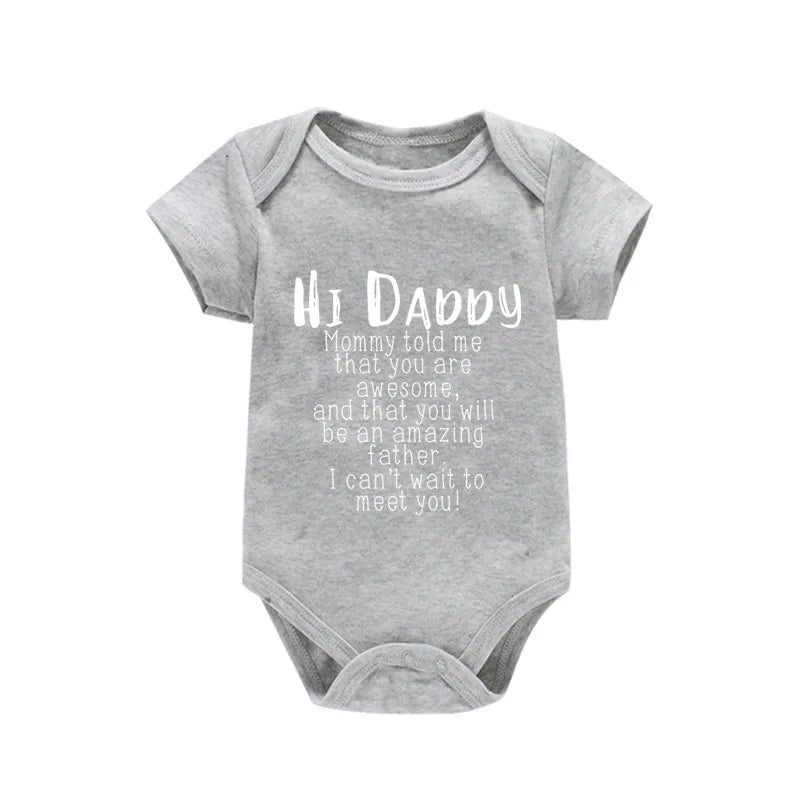 Bodysuit Gray Body Baby Boy Girl