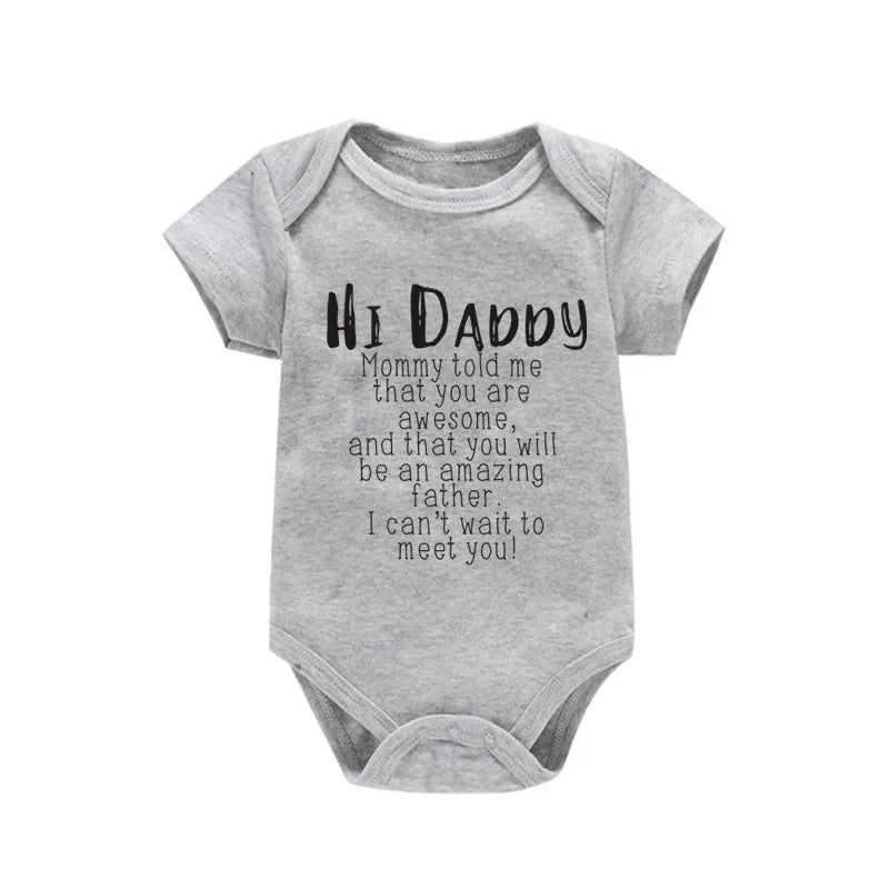 Bodysuit Gray Body Baby Boy Girl