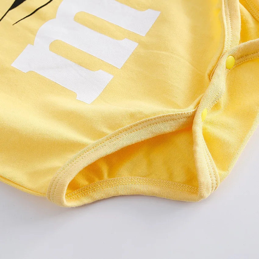 Baby Clothes Summer Short-sleeved Triangle Climbing Clothes Romper Toddler Costume Cotton Bodysuits (0-24month)