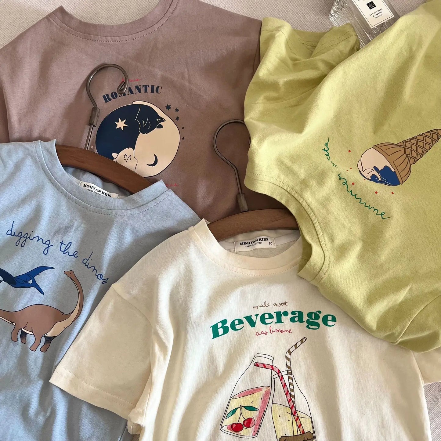 Cotton Baby Clothing Children's Clothing T-Shirt Kids Clothes Boys Girls Summer Cartoon Tops Short Sleeve Clothes