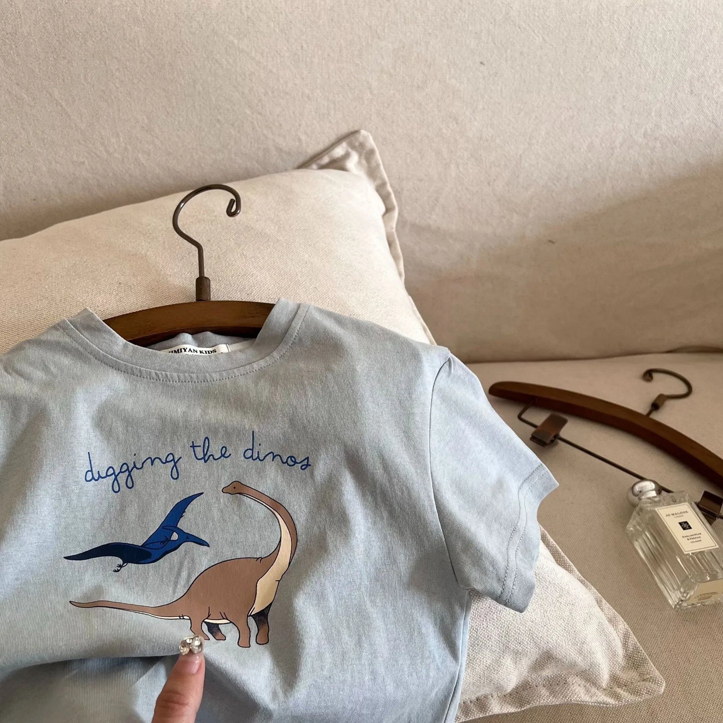 Cotton Baby Clothing Children's Clothing T-Shirt Kids Clothes Boys Girls Summer Cartoon Tops Short Sleeve Clothes