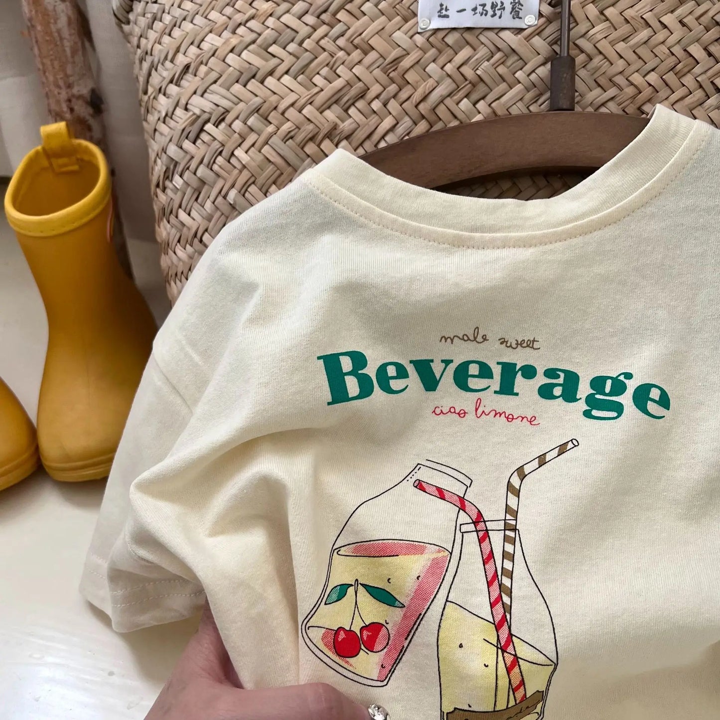 Cotton Baby Clothing Children's Clothing T-Shirt Kids Clothes Boys Girls Summer Cartoon Tops Short Sleeve Clothes