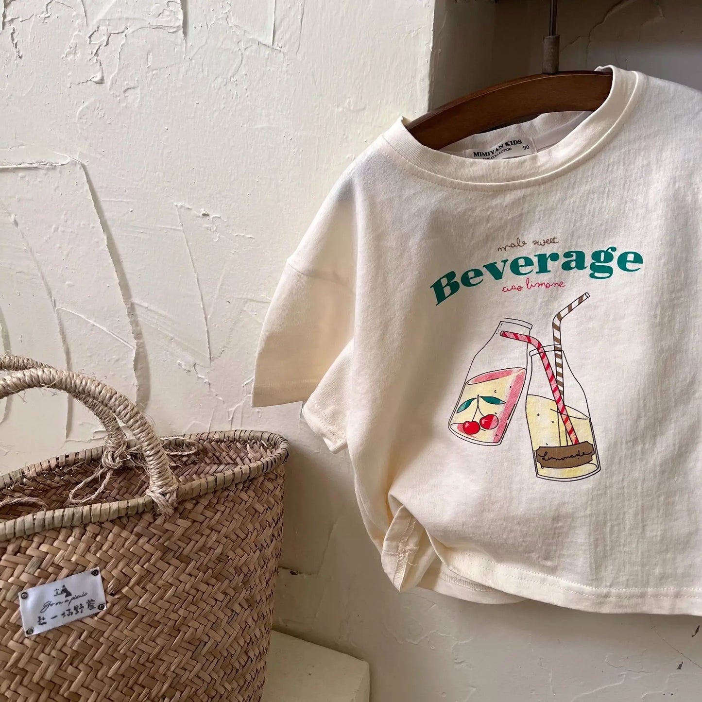 Cotton Baby Clothing Children's Clothing T-Shirt Kids Clothes Boys Girls Summer Cartoon Tops Short Sleeve Clothes