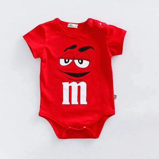 Baby Clothes Summer Short-sleeved Triangle Climbing Clothes Romper Toddler Costume Cotton Bodysuits (0-24month)