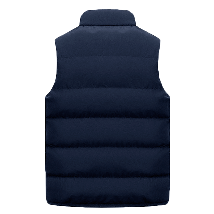 Mens Vest Jacket Warm Sleeveless Jackets Winter