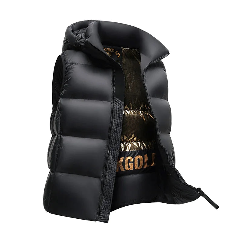 Thicken Autumn Winter Men Jackets Warm Hooded Jacket